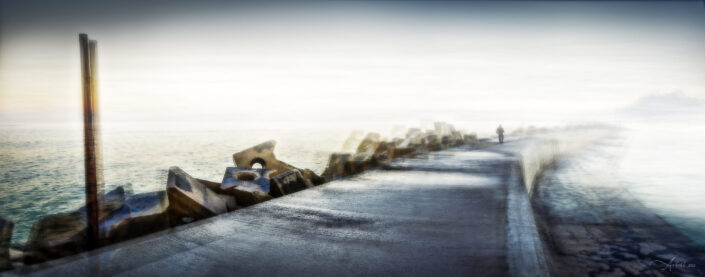 gordons bay breakwater, western cape, south africa